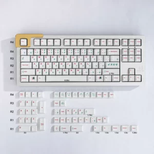 white-bear-japanese-oem-keycap-set-green
