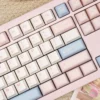 white-peach-oolong-oem-keycap-set-front2