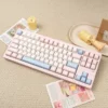 white-peach-oolong-oem-keycap-set-side3