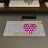 white-translucent-oem-keycap-set-pink