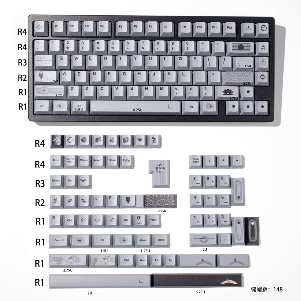 zen-rice-series-oem-keycap-set-grey