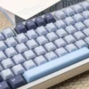 blue-coconut-bubble-oem-keycap-set-front