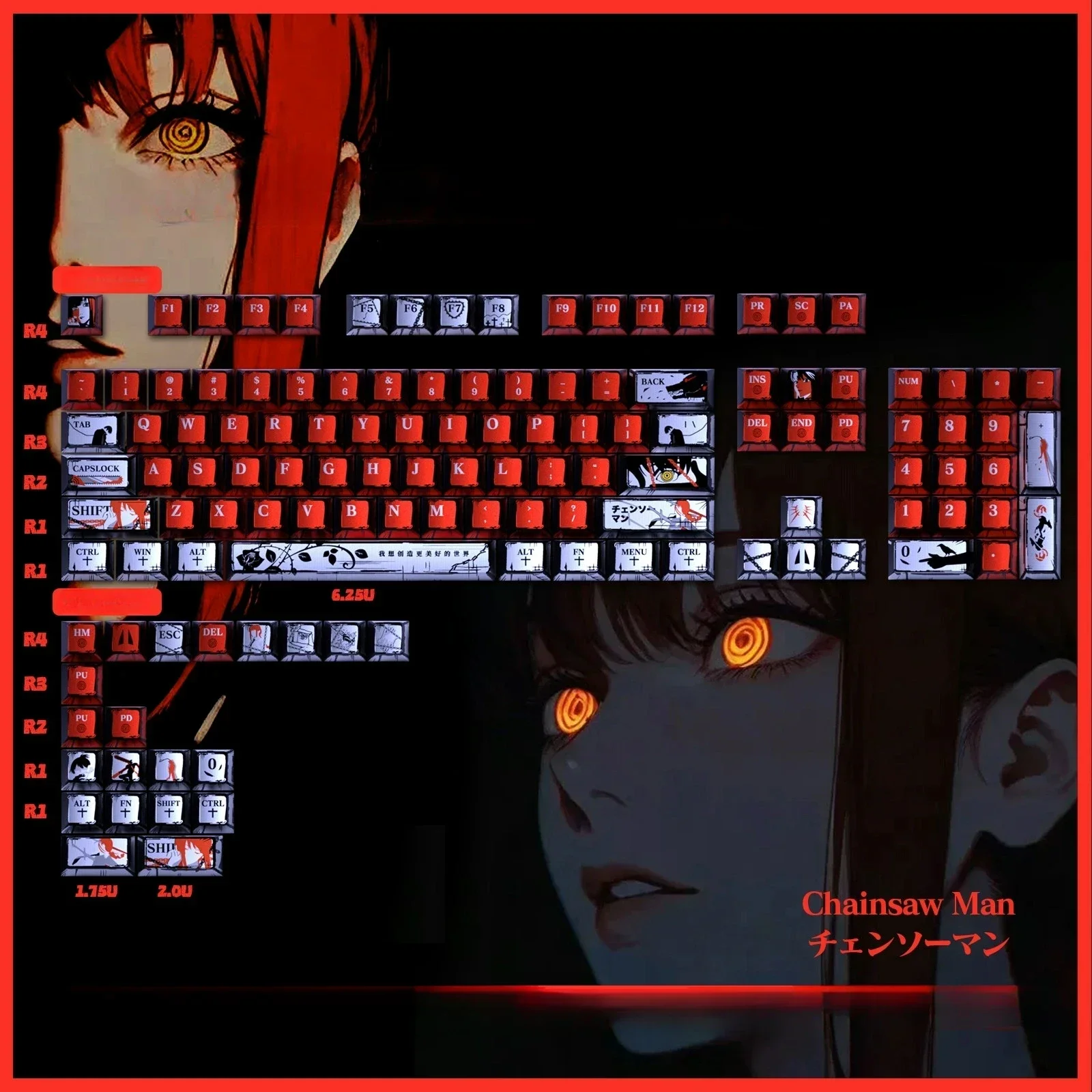 chainsaw-man-characters-oem-keycap-set-2