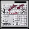 fox-masked-girl-oem-keycap-set-white