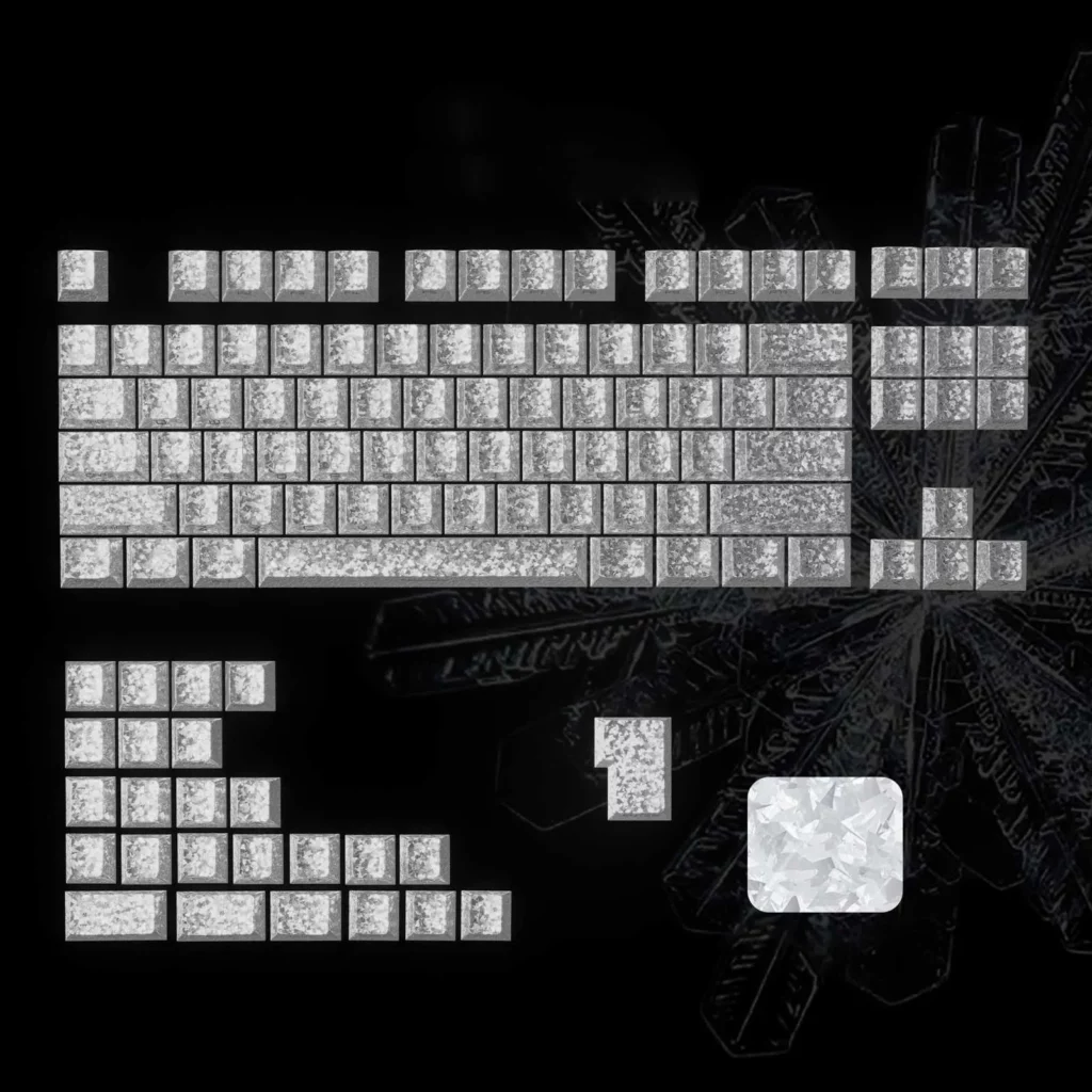 ice-crystal-titanium-oem-keycap-set-glossy