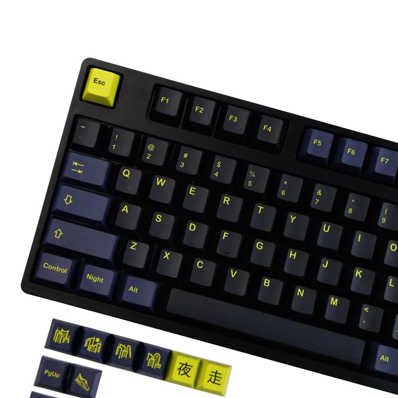 night-runner-cherry-keycap-set-front