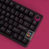 red-crack-texture-oem-keycap-set-side