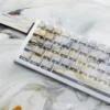 white-marble-oem-keycap-set-side