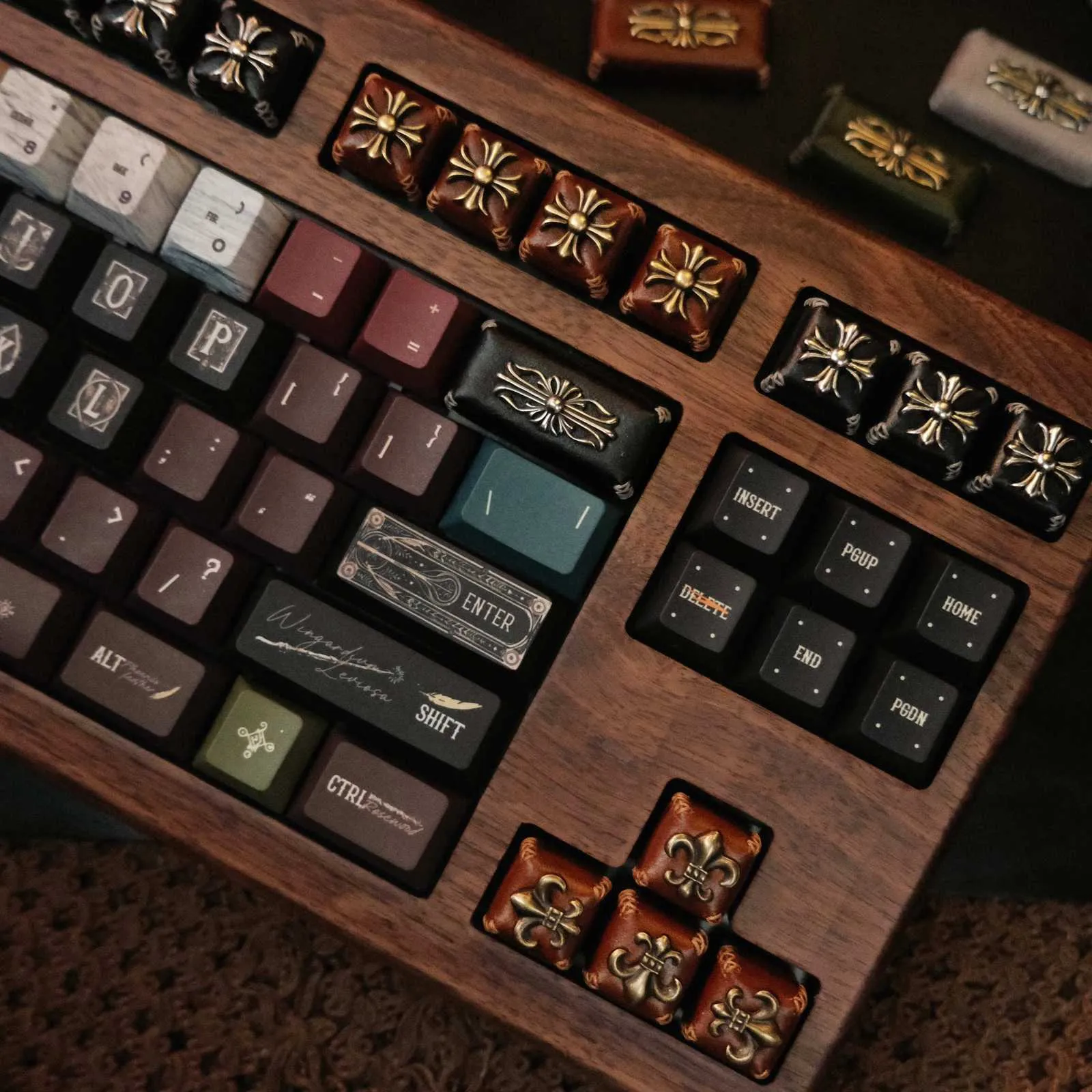 antiqued-finish-keycaps-side
