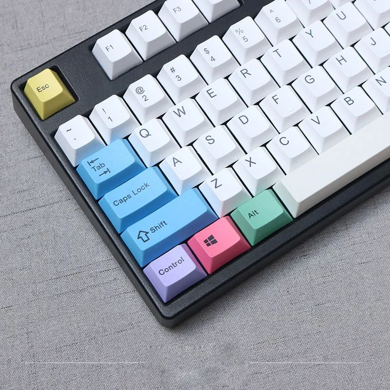 chalk-series-oem-keycap-set-side