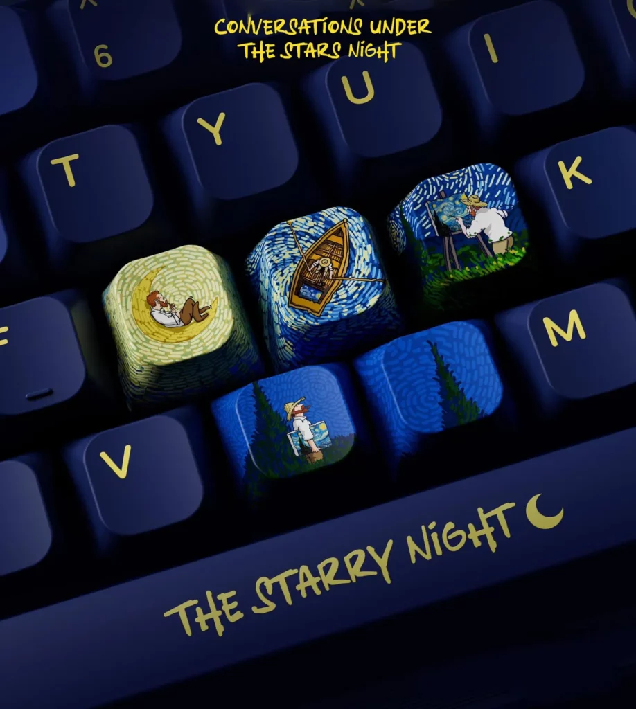 conversation-under-starry-sky-jsa-keycapset-front