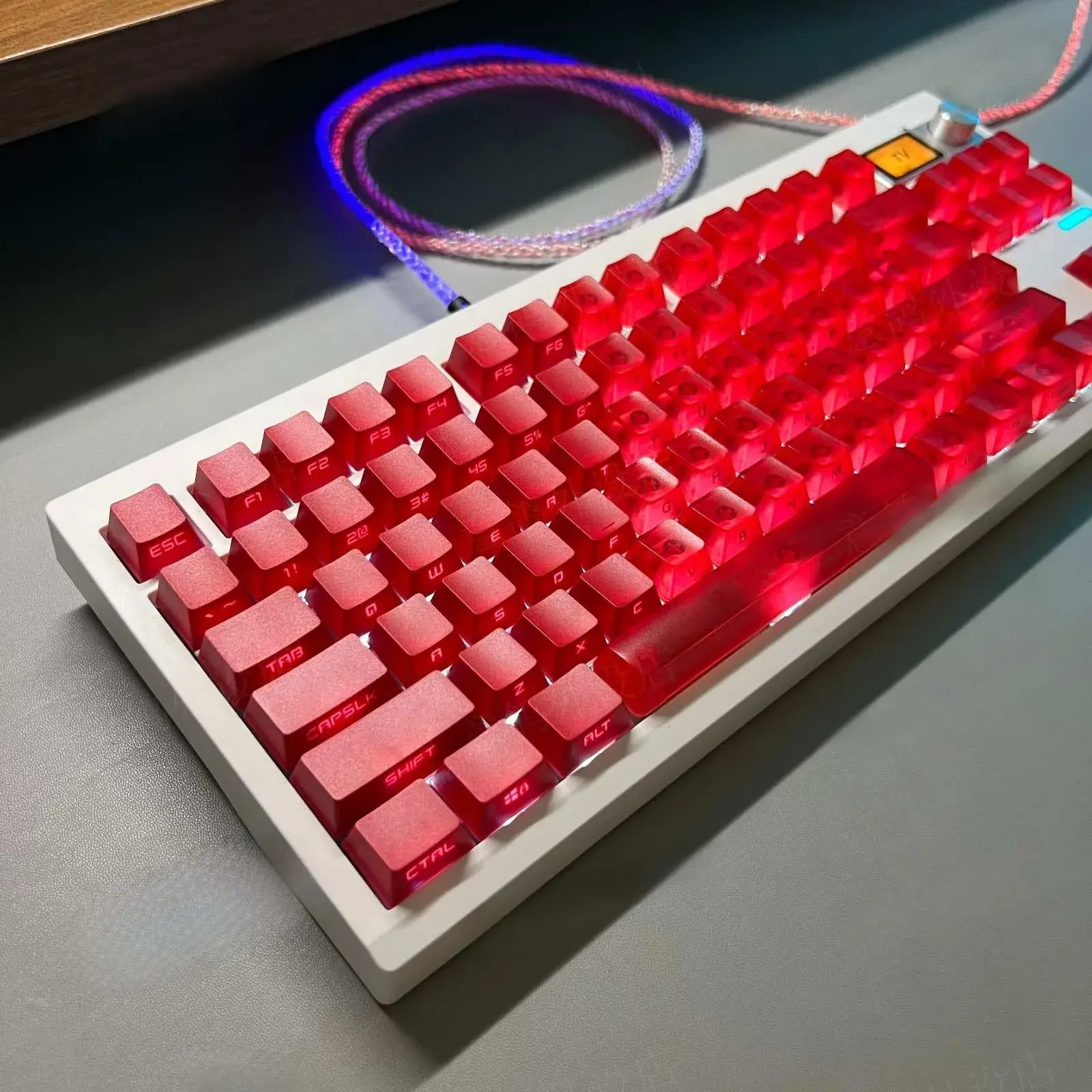 double-combination-oem-minimal-keycap-set-side