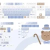 gentleman-bear-kca-keycap-set-upfront