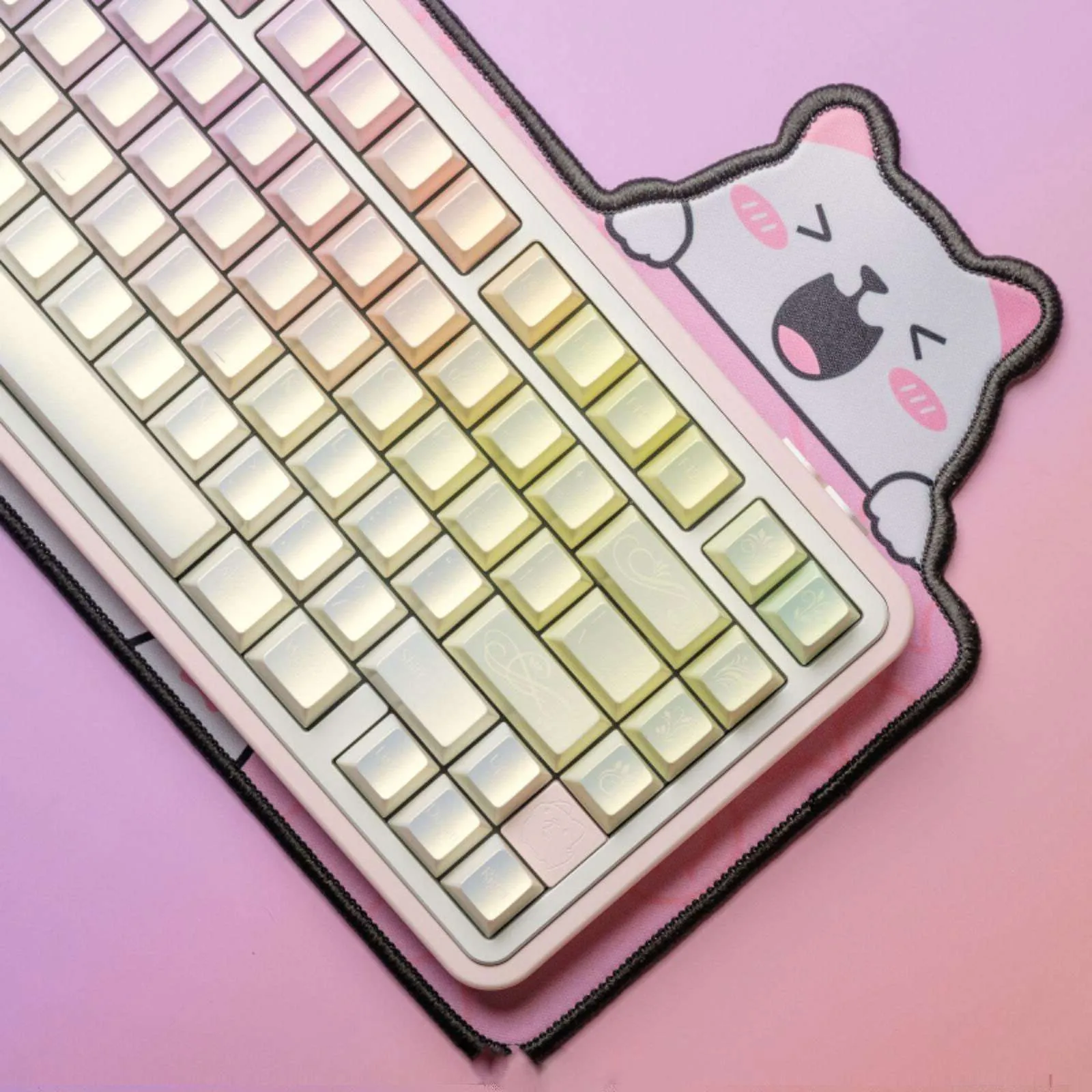 glazed-gradient-oem-keycap-set-side