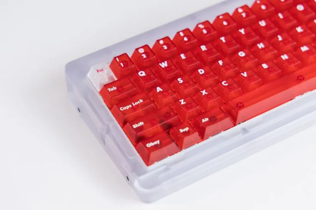 lelelab-supsup-red-transparent-keycap-set-left