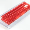 lelelab-supsup-red-transparent-keycap-set-side