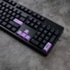 lilac-on-black-oem-minimal-keycapset-side