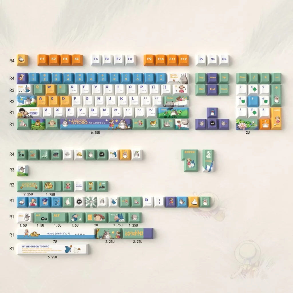 my-neighbor-totoro-themed-oem-keycapset-upfront2