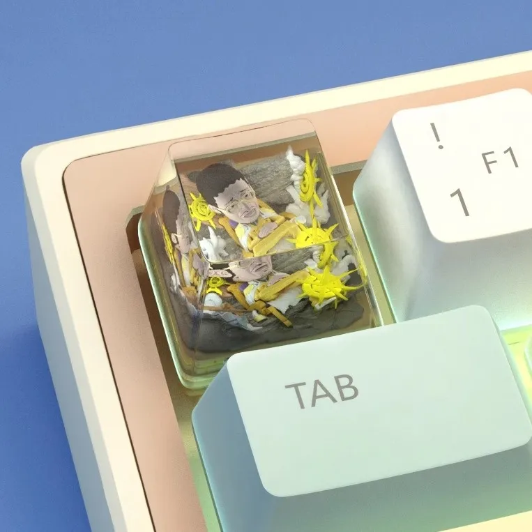 one-piece-borsalino-002-transparent-keycap-cover