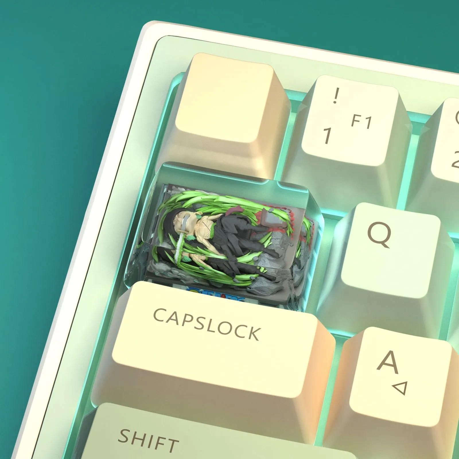roronoa-zoro-backspace-key-transparent-keycap-side