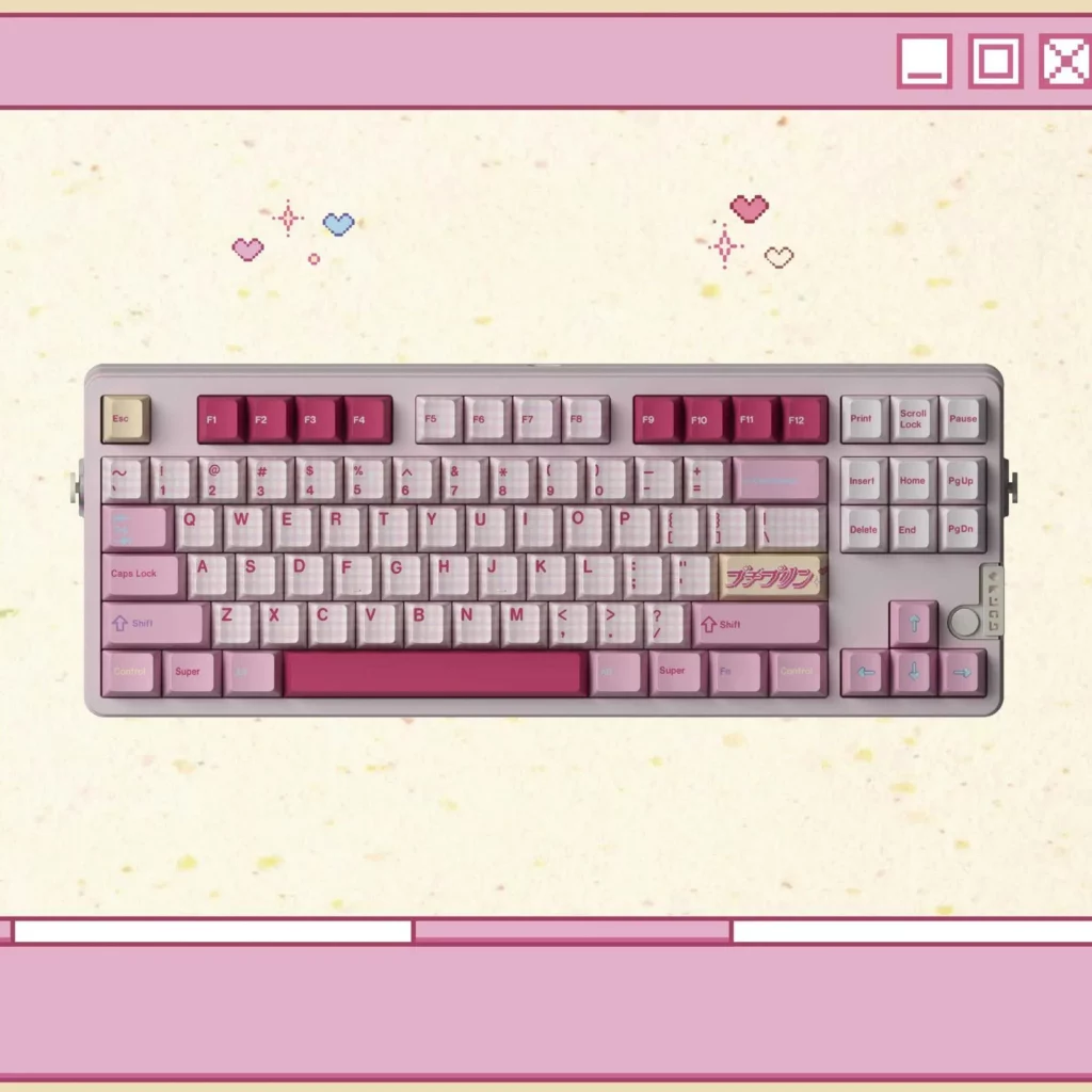 showa-strawberry-pudding-keycap-set-cover