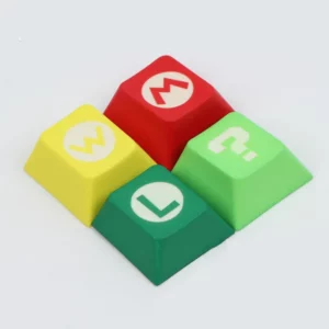 super-mario-floral-color-keycaps-cover