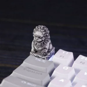 traditional-chinese-stone-lion-keycaps-cover