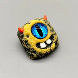 big-eyed-monster-low-shaft-keycaps-blackyellowteeth