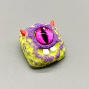 big-eyed-monster-low-shaft-keycaps-greenpurpleteeth