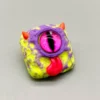 big-eyed-monster-low-shaft-keycaps-greenpurpletongue