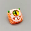 big-eyed-monster-low-shaft-keycaps-orangewhiteteeth