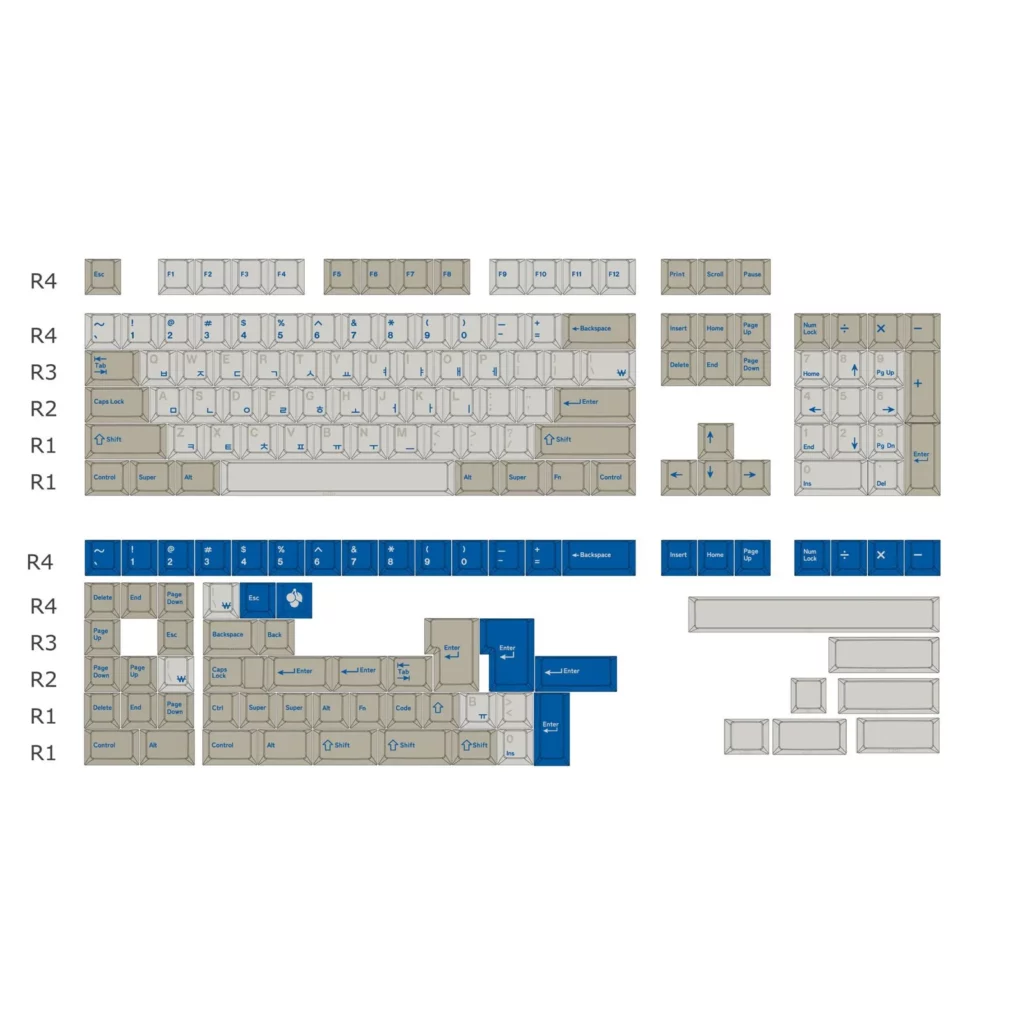 blue-alert-themed-oem-keycap-set-korean