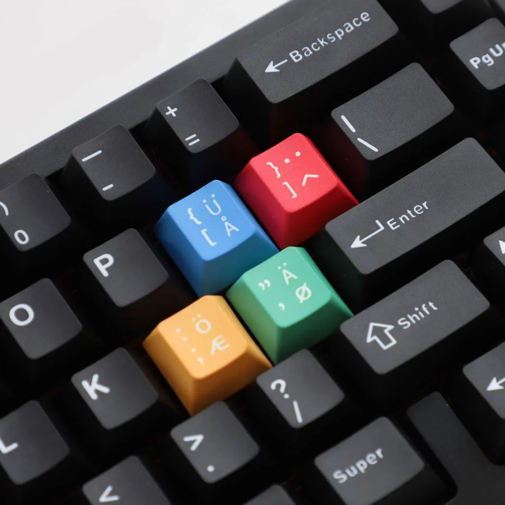 colorful-series-keycaps-mark