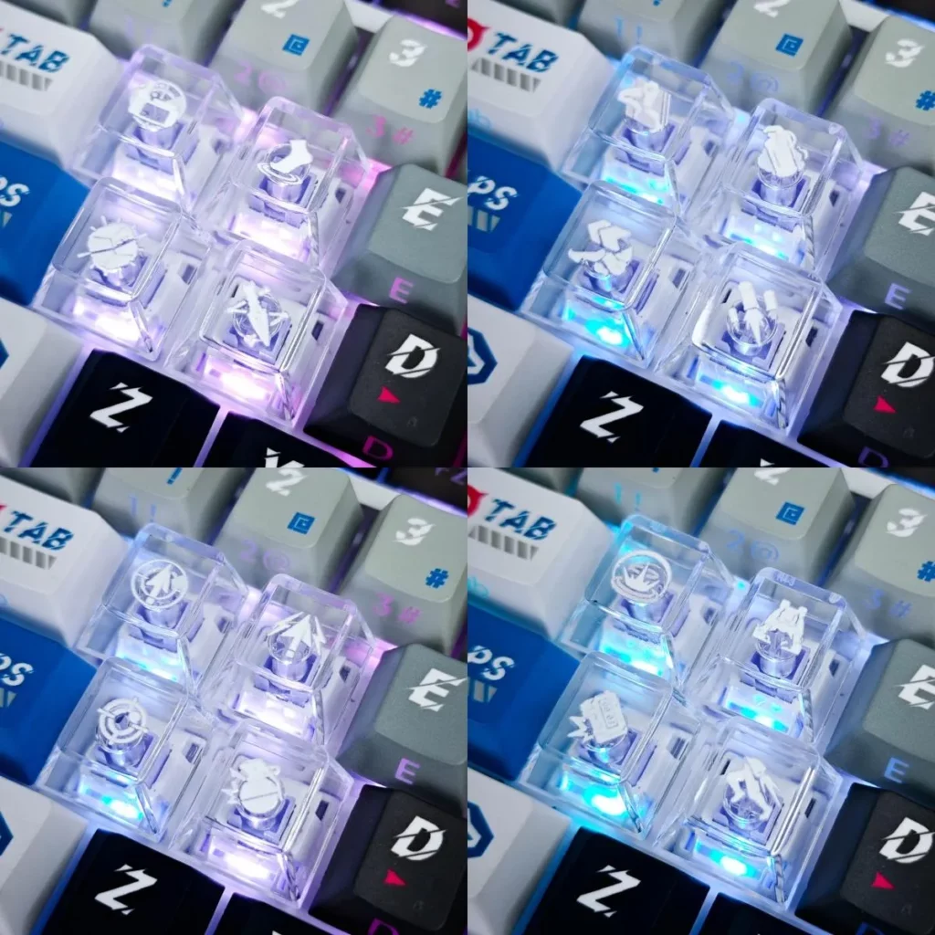 delta-force-characters-skill-transparent-keycaps-cover