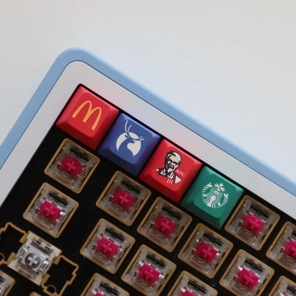 fast-food-beverage-logo-keycaps-cover