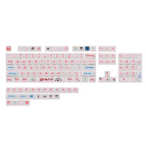 hand-drawn-series-xda-keycap-set-pink