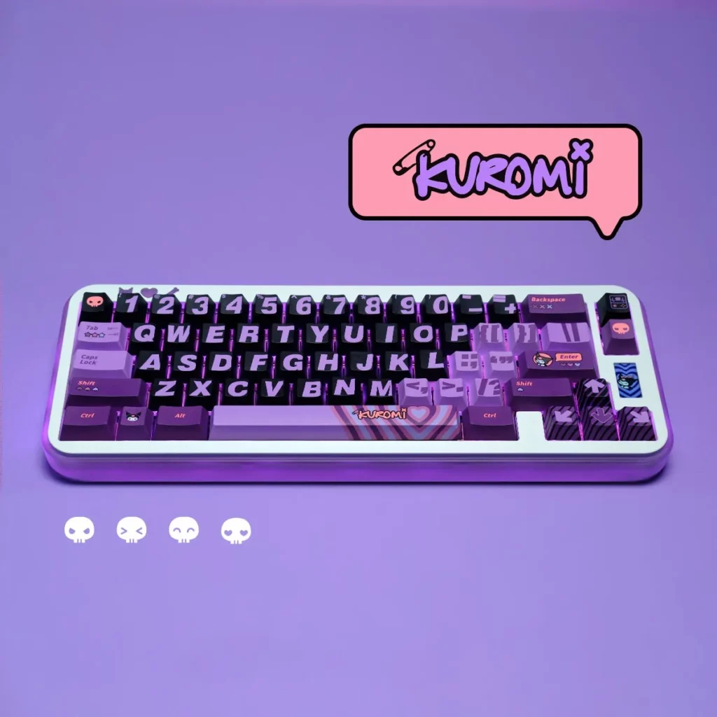 hello-kitty-kuromi2-oem-keycap-set-front