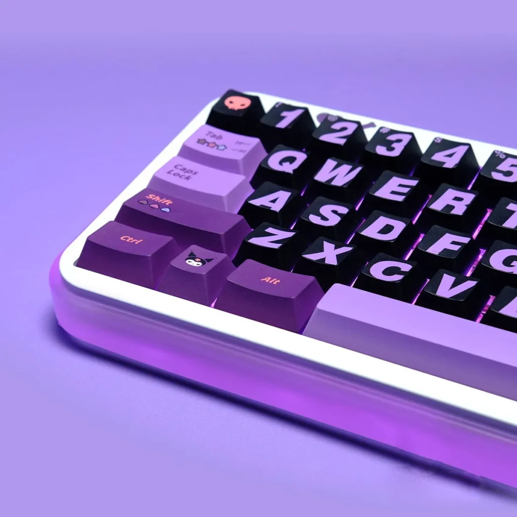 hello-kitty-kuromi2-oem-keycap-set-side