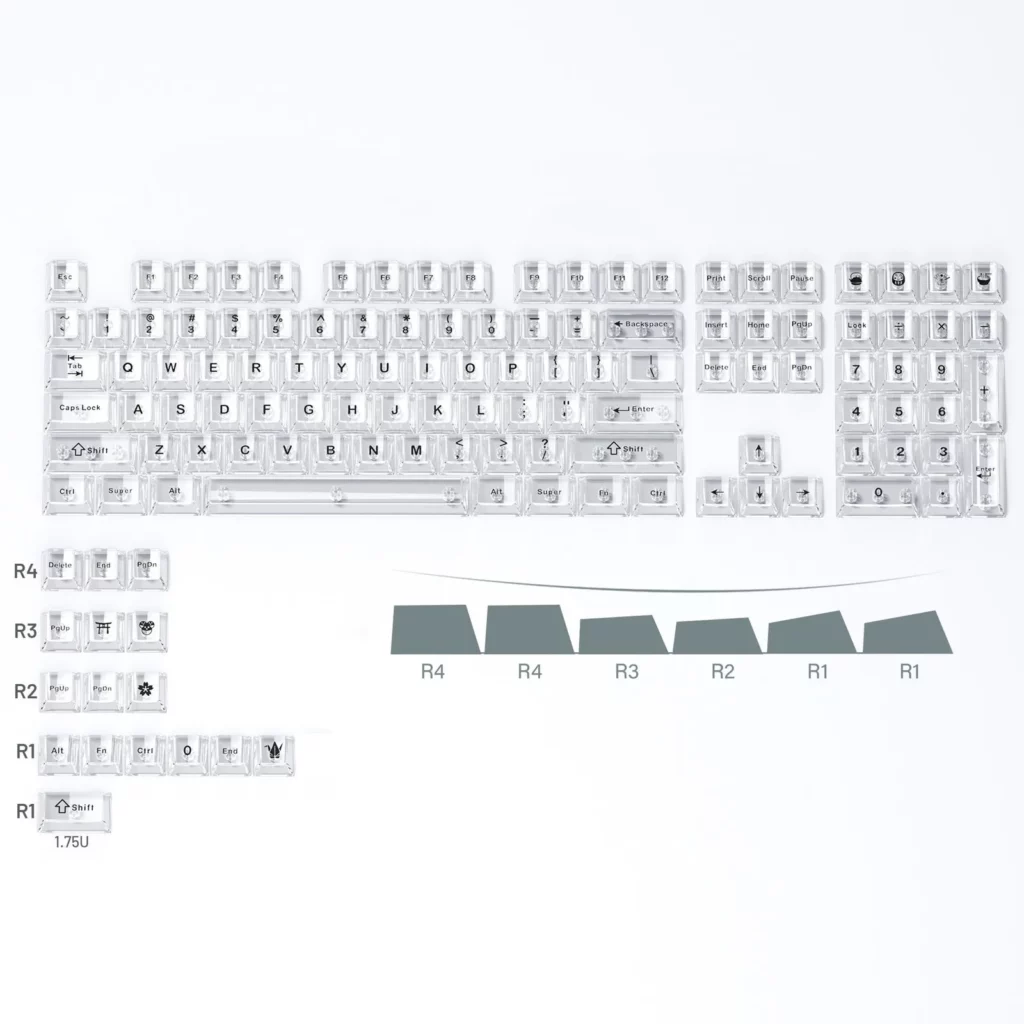 japanese-culture-oem-minimal-keycap-set-white
