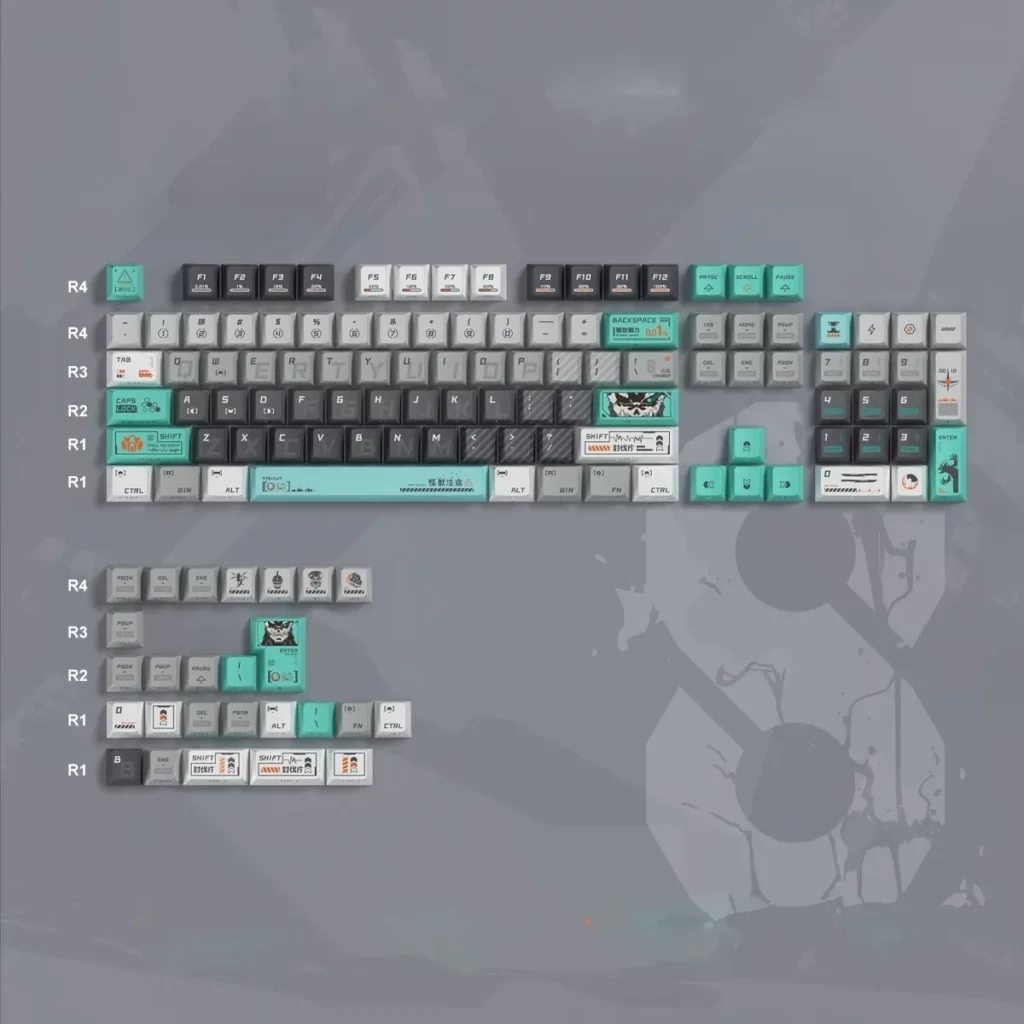 kaiju-no8-monster8-themed-keycap-set-oem