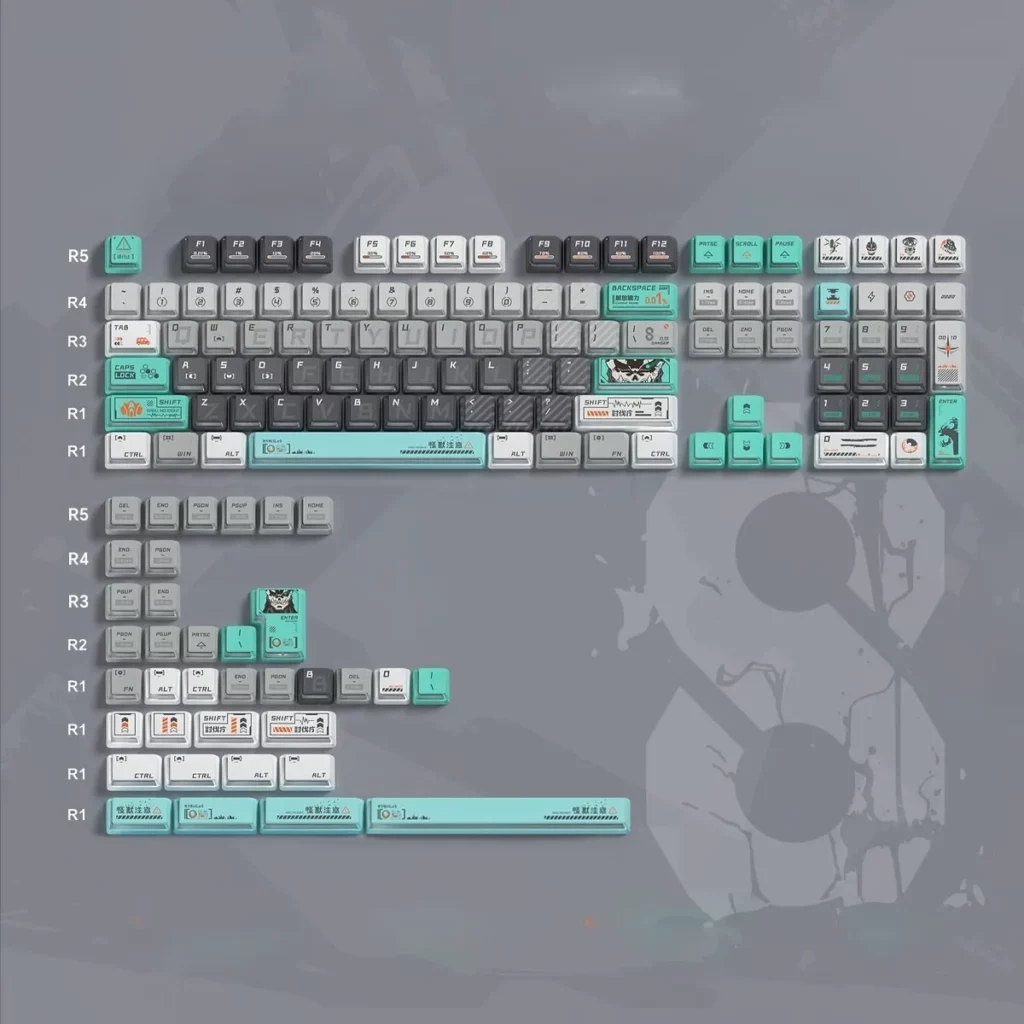 kaiju-no8-monster8-themed-keycap-set-sa