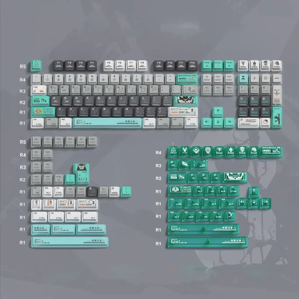 kaiju-no8-monster8-themed-keycap-set-sasupplement