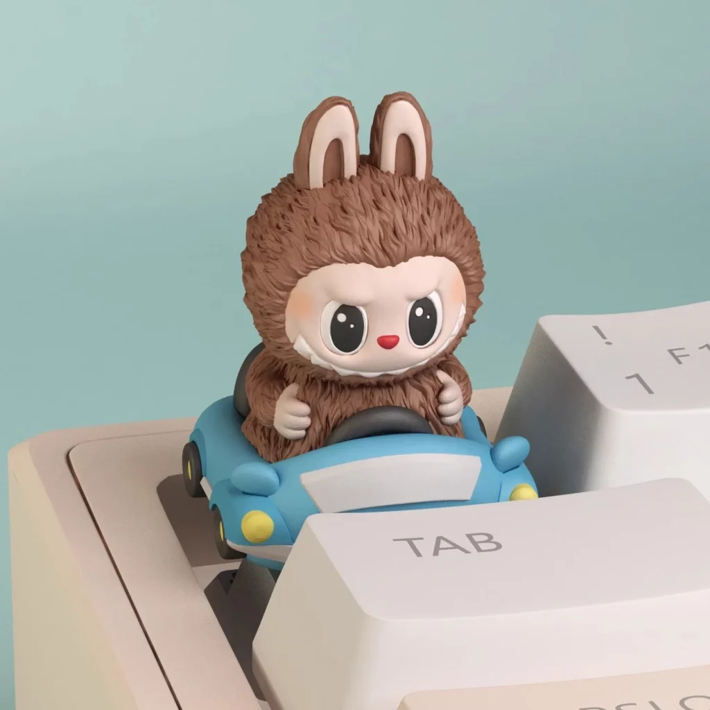 labubu-blue-car-keycap-cover