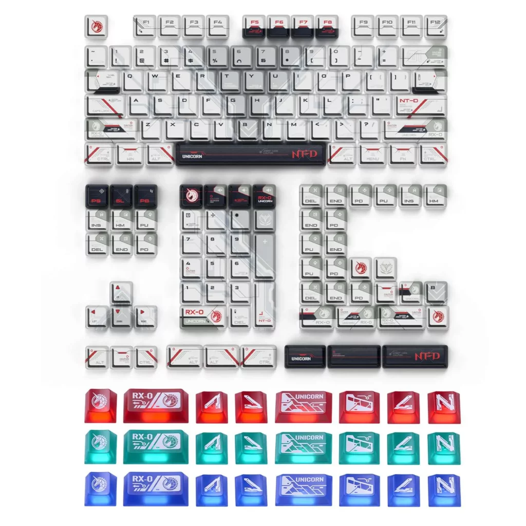 rx-0-unicorn-gundam-keycap-set-bundle
