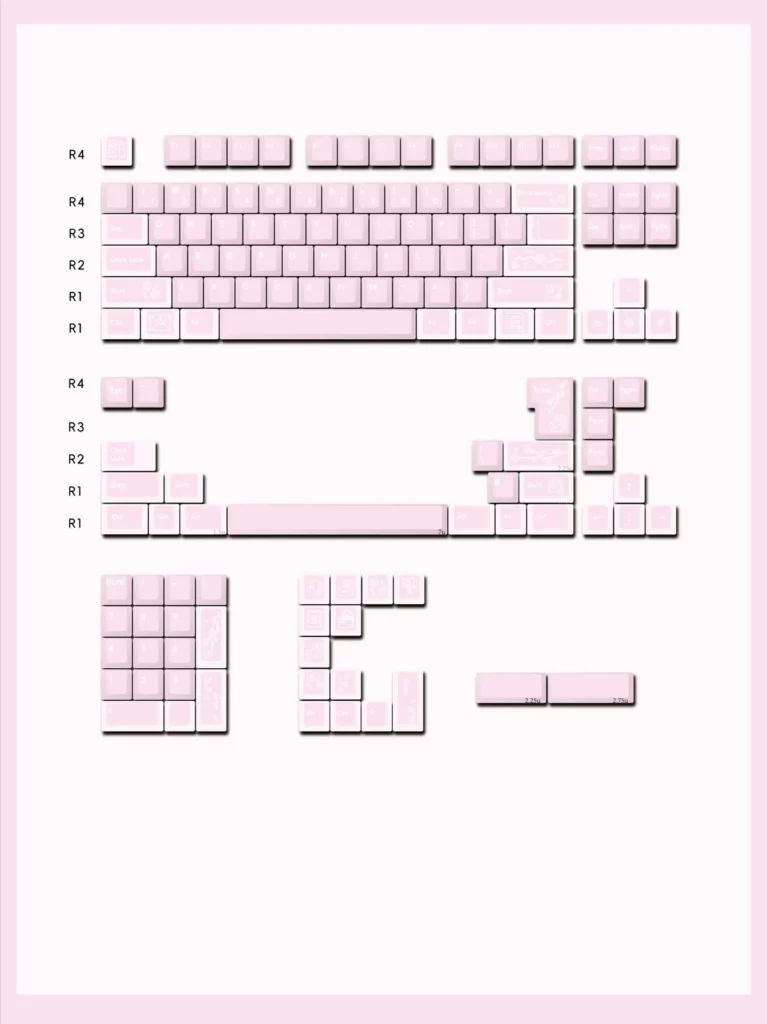 sakura-letterhead-oem-minimal-keycap-set-upfront
