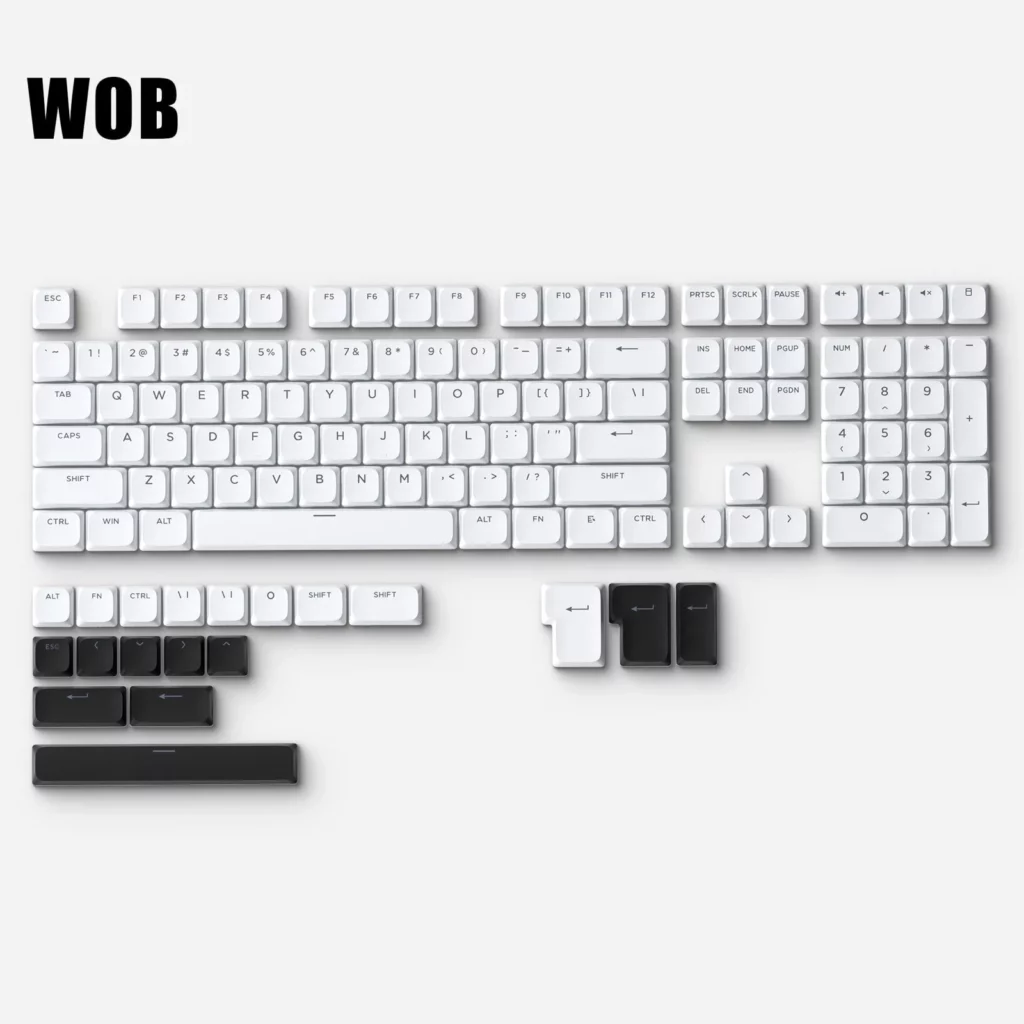 skyline-r2-low-shaft-minimal-keycapset-wob