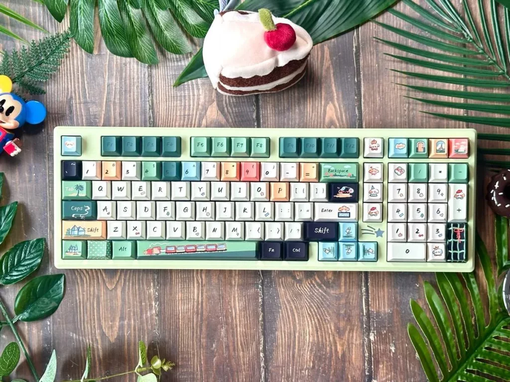 spring-outing-dog-oem-keycap-set-cover