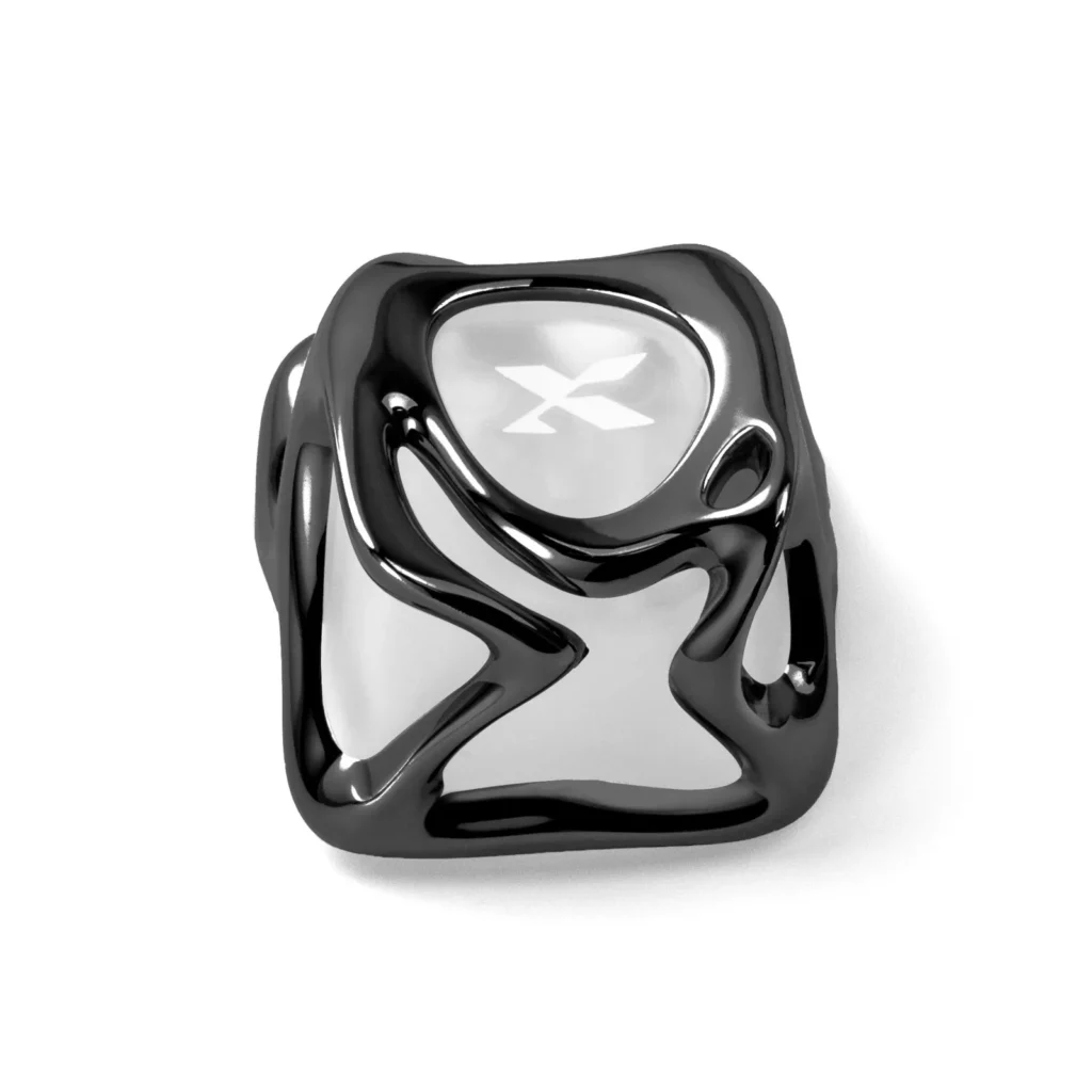 stylish-x-logo-keycaps-black