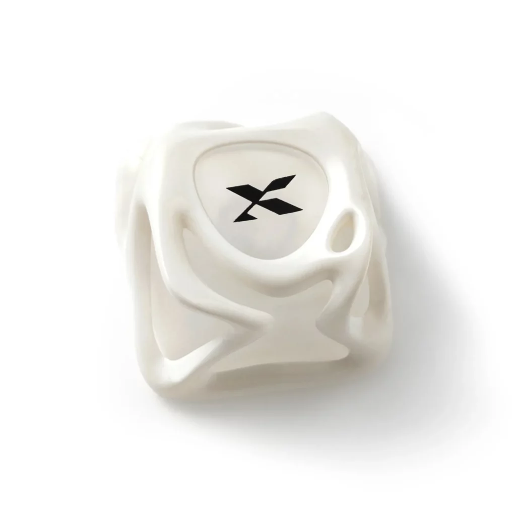 stylish-x-logo-keycaps-white