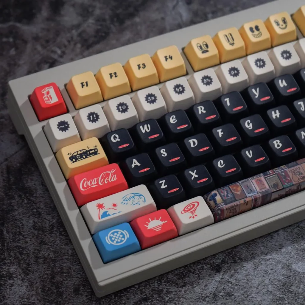 vintage-poster-keycap-set-side